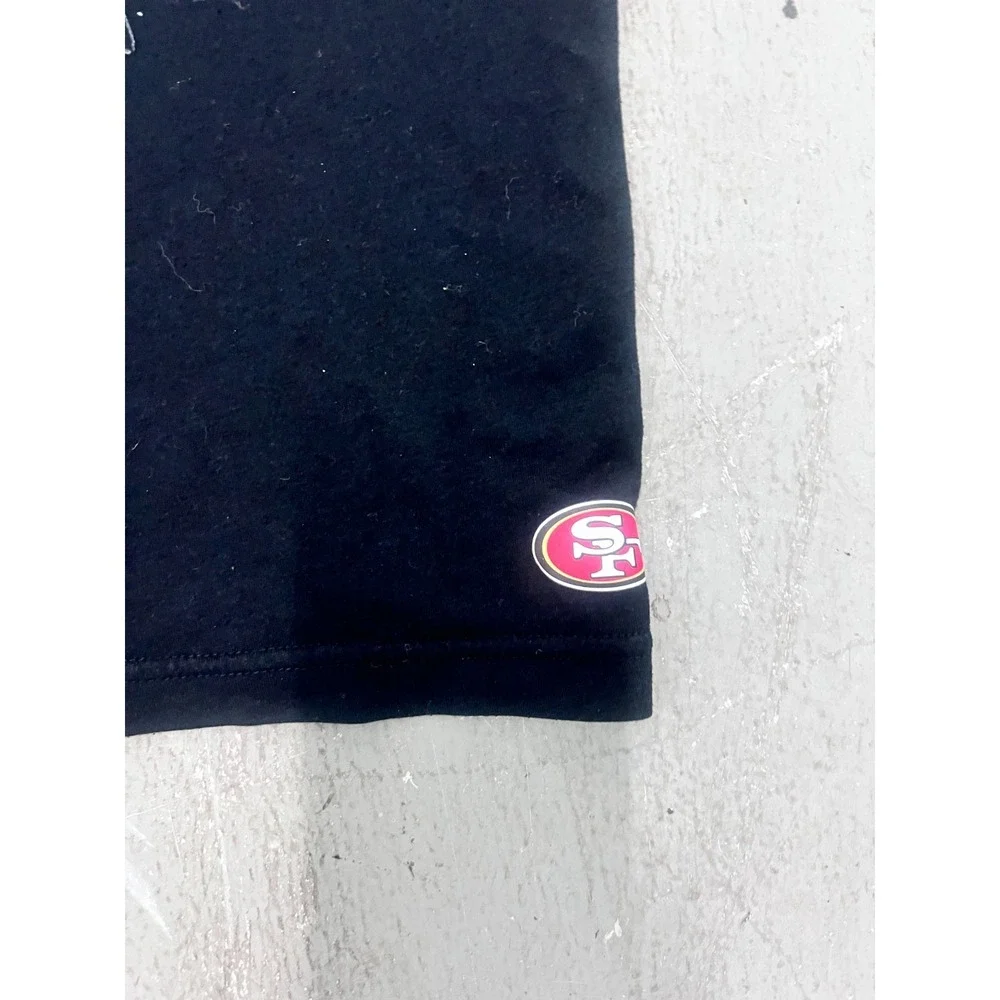 Nike NFL San Francisco 49ers T-Shirt Mens Large Black Graphic Print Football